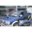 Вставные дефлекторы окон Nissan Navara