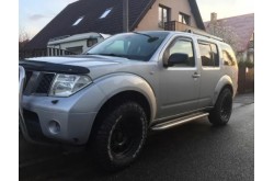 Вставные дефлекторы окон Nissan Pathfinder R51