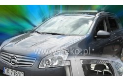 Вставные дефлекторы окон Nissan Qashqai +2