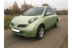 Вставные дефлекторы окон Nissan Micra K12 хетчбек