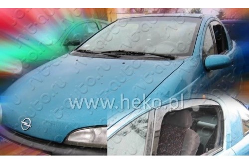 Вставные дефлекторы окон Opel Tigra