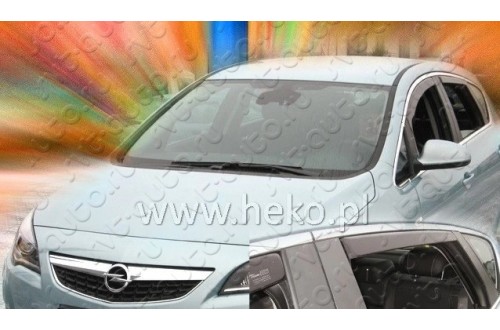 Вставные дефлекторы окон Opel Astra J