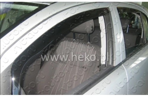 Вставные дефлекторы окон Opel Corsa D