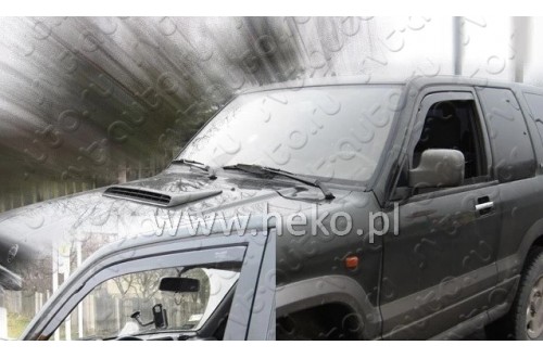 Вставные дефлекторы передних окон Isuzu Trooper
