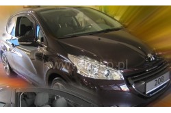 Вставные дефлекторы окон Peugeot 208