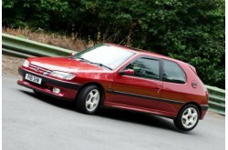 Вставные дефлекторы окон Peugeot 306 купе