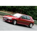 Вставные дефлекторы окон Peugeot 306 купе