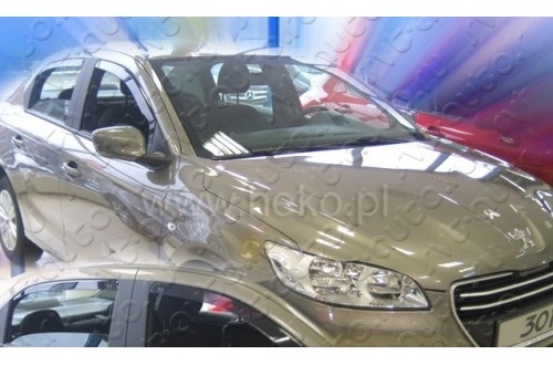 Вставные дефлекторы окон Peugeot 301