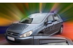 Вставные дефлекторы окон Peugeot 307 хэтчбек