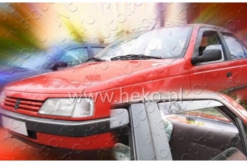 Вставные дефлекторы окон Peugeot 405 седан