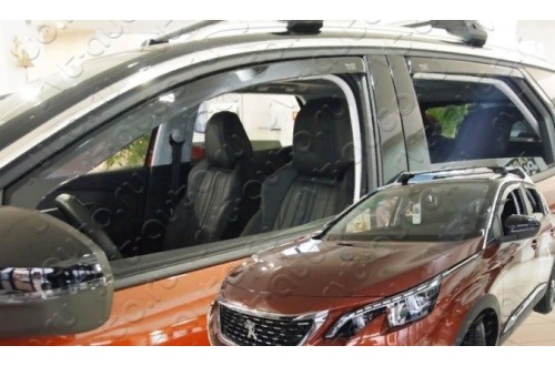 Вставные дефлекторы окон Peugeot 3008 2