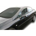 Вставные дефлекторы передних окон Peugeot 407 седан