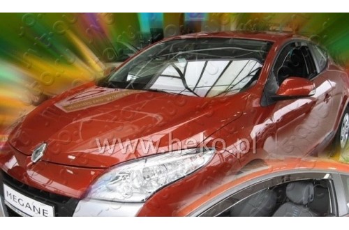 Вставные дефлекторы окон Renault Megane 3 купе