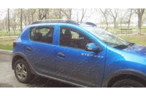Вставные дефлекторы окон Renault Sandero Stepway