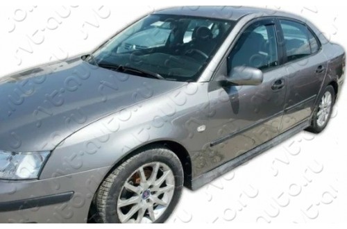 Вставные дефлекторы передних окон Saab 9-3
