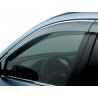 Дефлекторы с хромированным молдингом Kia Sorento 2