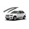 Дефлекторы окон с хром молдингом BMW X5 F15