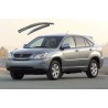 Дефлекторы с хромированным молдингом Lexus RX330 2
