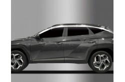 Дефлекторы окон хромированные из 6 частей Hyundai Tucson NX4