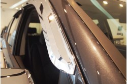 Дефлекторы окон хромированные Kia Mohave