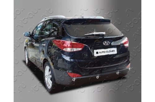 Хромированные накладки заднего дворника и парктроника Hyundai ix35