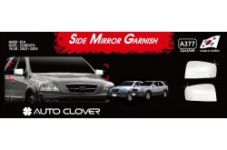 Хромированные накладки на зеркала Kia Sorento 1