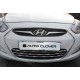 Хромированная накладка решетки радиатора Hyundai Solaris