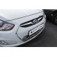 Хромированная накладка решетки радиатора Hyundai Solaris