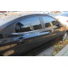 Хромированные молдинги окон нижние Hyundai Solaris 1