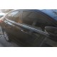 Хромированные молдинги окон нижние Hyundai Solaris 1