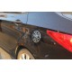 Хромированная накладка на крышку бензобака Hyundai Solaris 1