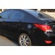Хромированная накладка на крышку бензобака Hyundai Solaris 1