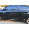 Хромированные молдинги на двери Hyundai Solaris