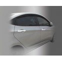 Хромированные накладки на ручки дверей Hyundai Solaris
