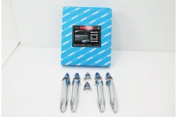 Хромированные накладки на ручки под смарт-ключ Hyundai Solaris