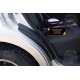 Накладки на внутренние части задних арок Chevrolet Aveo седан