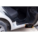 Накладки на пороги Chevrolet Aveo 2 седан