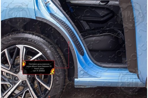 Накладки на задние арки Haval Jolion