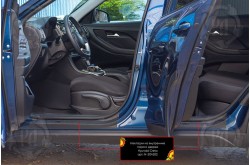Накладки на внутренние пороги дверей Hyundai Creta 2
