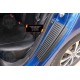 Накладки на внутренние части задних арок Hyundai Solaris 1