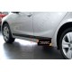 Молдинги на двери узкие Kia Cerato 3 рестайлинг