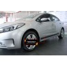 Молдинги на двери Kia Cerato 3 рестайлинг