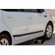 Молдинги на двери (вариант 2) для Kia Rio 3