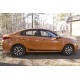 Молдинги на двери (вариант 1) Kia Rio 4