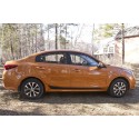 Молдинги на двери (вариант 1) Kia Rio 4