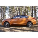Молдинги на двери (вариант 2) Kia Rio 4
