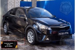 Сплиттер порога Kia Rio 4
