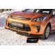 Спойлер переднего бампера усиленный Kia Rio 4