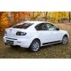 Накладка на задний бампер Mazda 3 BK седан  рестайлинг