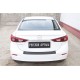 Накладка на задний бампер Mazda 3 BM седан